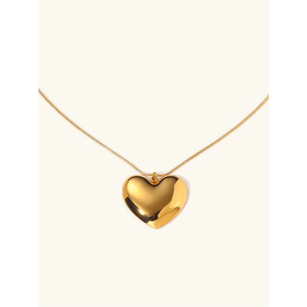 Heart Pendant Necklace #2575 - Picture 1 of 6